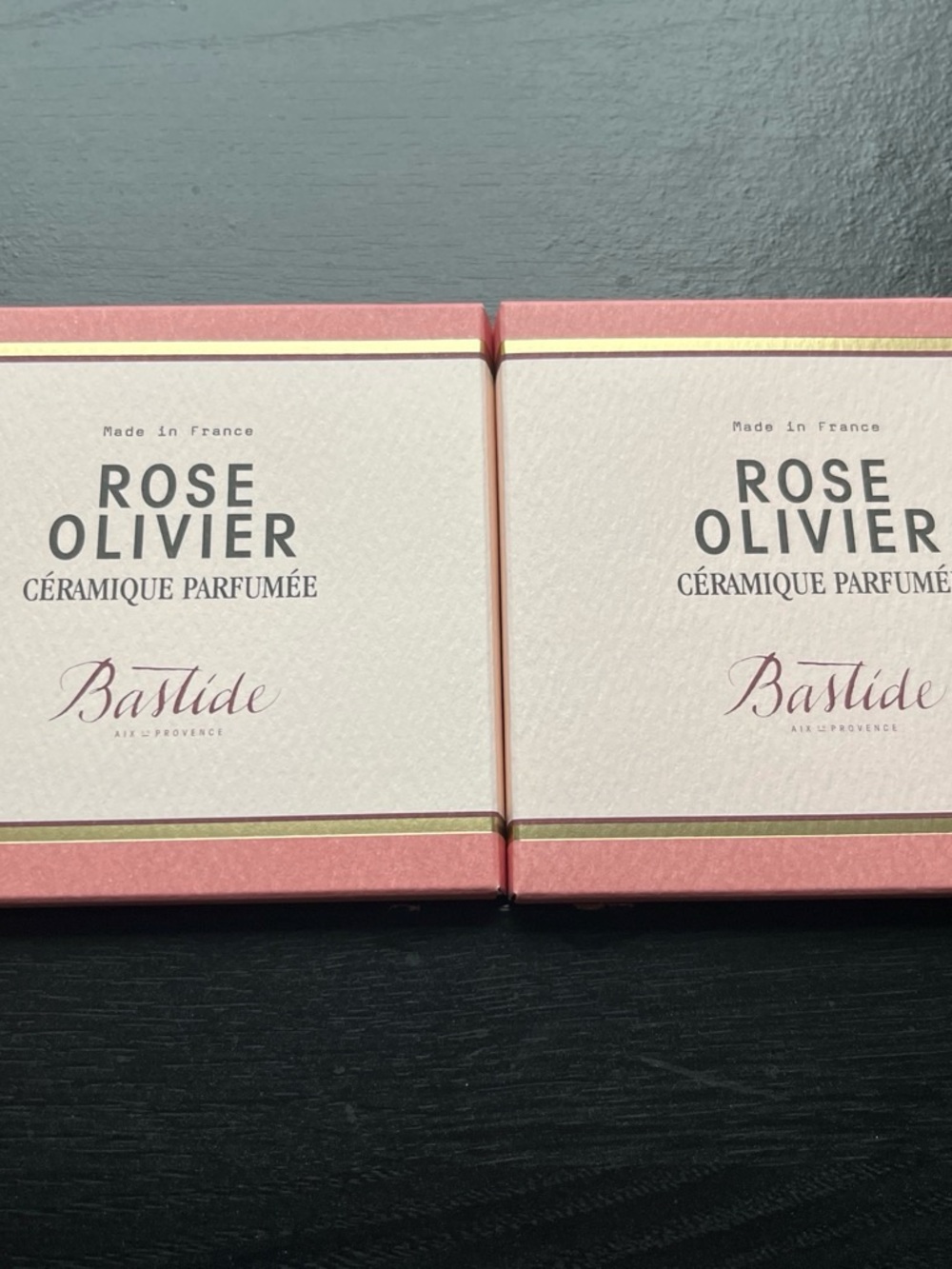 Rose Olivier Céramique Parfumée - Pink Scented Ceramic by